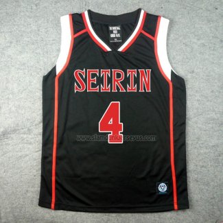 Seirin Junpei Hyuga 4 Jersey Black