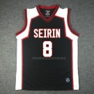 Seirin Rinnosuke Mitobe 8 Jersey Black2