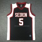 Seirin Shun Izuki 5 Jersey Black2