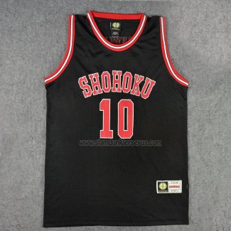 Shohoku Sakuragi 10 Jersey Black