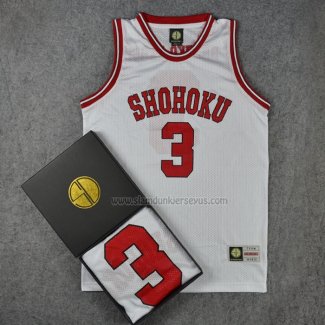 Shohoku Haruko Akagi 3 Jersey White