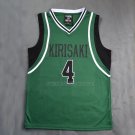 Kirisaki Makoto Hanamiya 4 Jersey Black