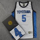 Toyotama Kishimoto 5 Jersey White